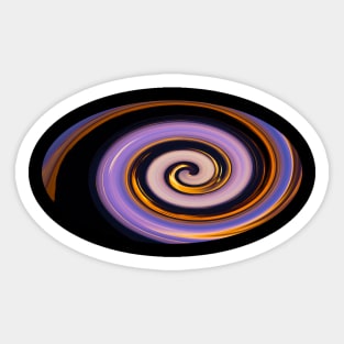 vortex colorful Sticker